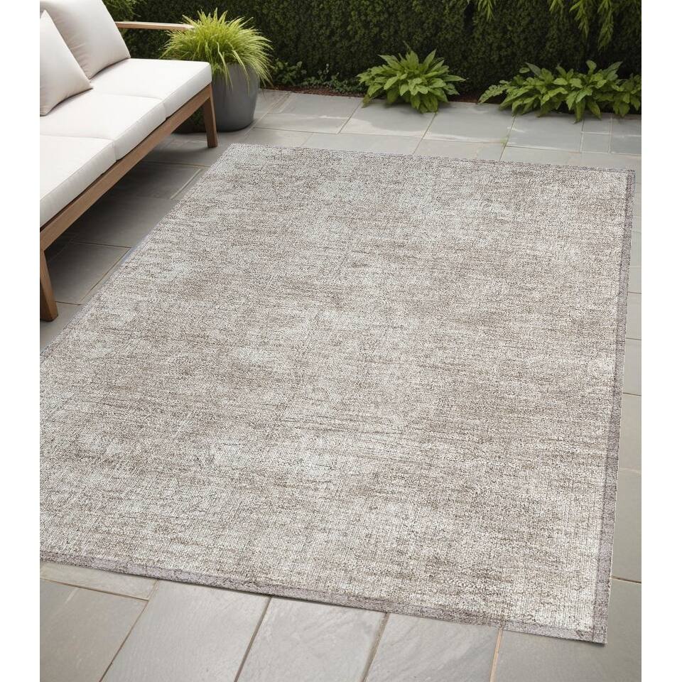 Bane Artistic Abstract Weather Resistant Versatile Elegance Outdoor Rug