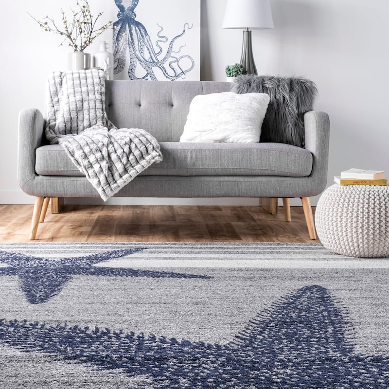 Nuloom Nidia Nautical Striped Area Rug