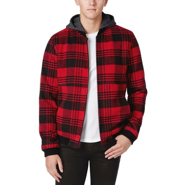 levi's red plaid jacket