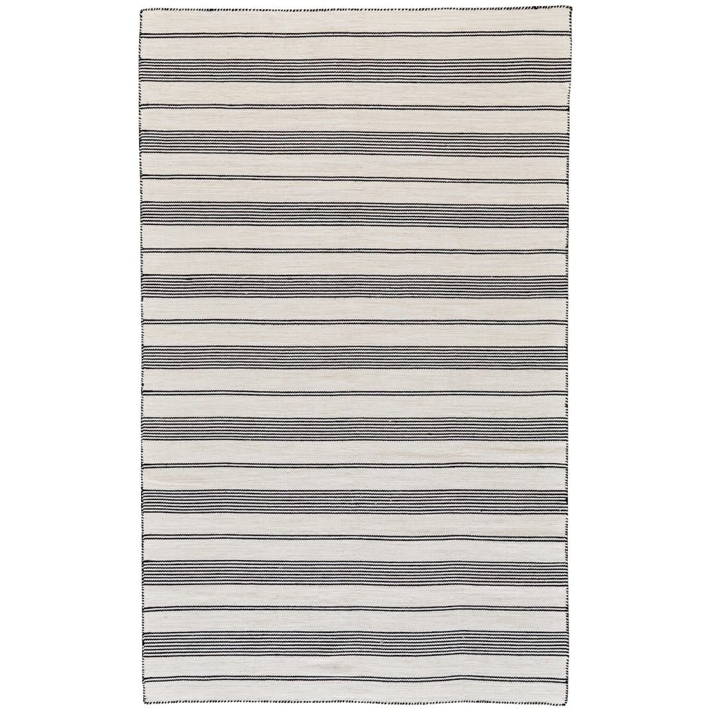 Granberg Eco-Friendly PET Rug, Outdoor, Black/White, Area Rug