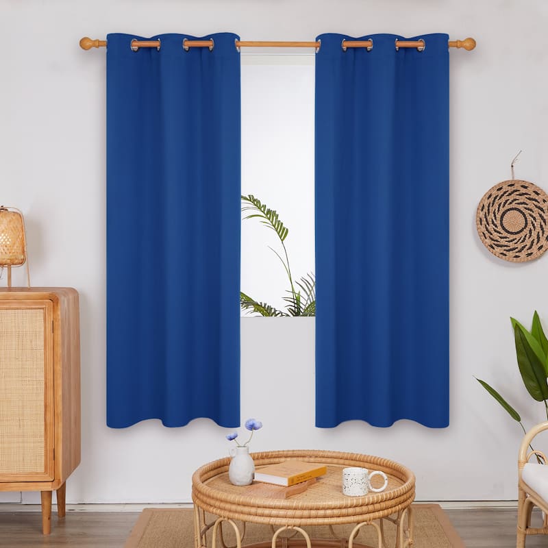Deconovo Grommet 38 Width Curtain (2 Panel)
