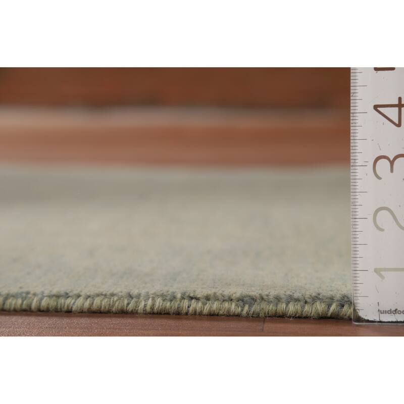 Modern Gabbeh Oriental Foyer Rug Multi-Color Handmade Wool Carpet - 3'2"x 4'11"