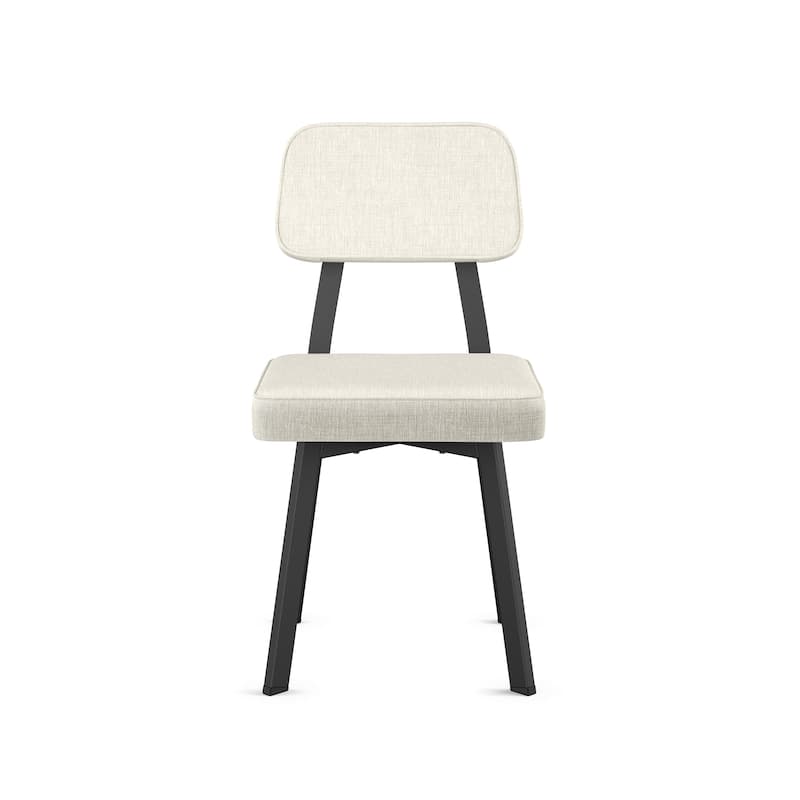 Amisco Clarkson Upholstered Dining Chair with Metal Legs