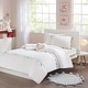preview thumbnail 19 of 34, Intelligent Design Kids Tanya Tassel Comforter Set with Heart Shaped Throw Pillow