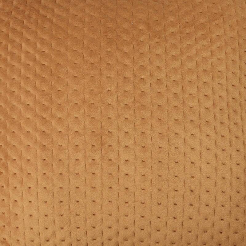 16" Orange Contemporary Textured Square Throw Pillow