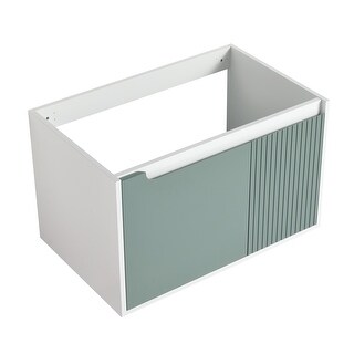 Wall Mounted Bathroom Vanity,32 inch Bathroom Vanity with Soft Close ...