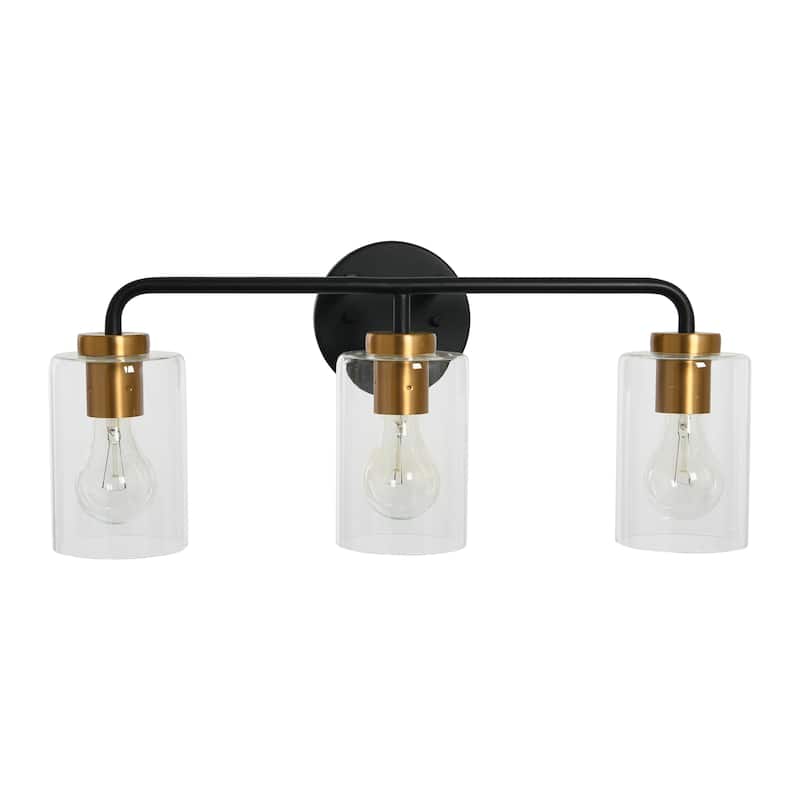 Robert Stevenson Lighting Kendrick - Metal and Glass Vanity Light