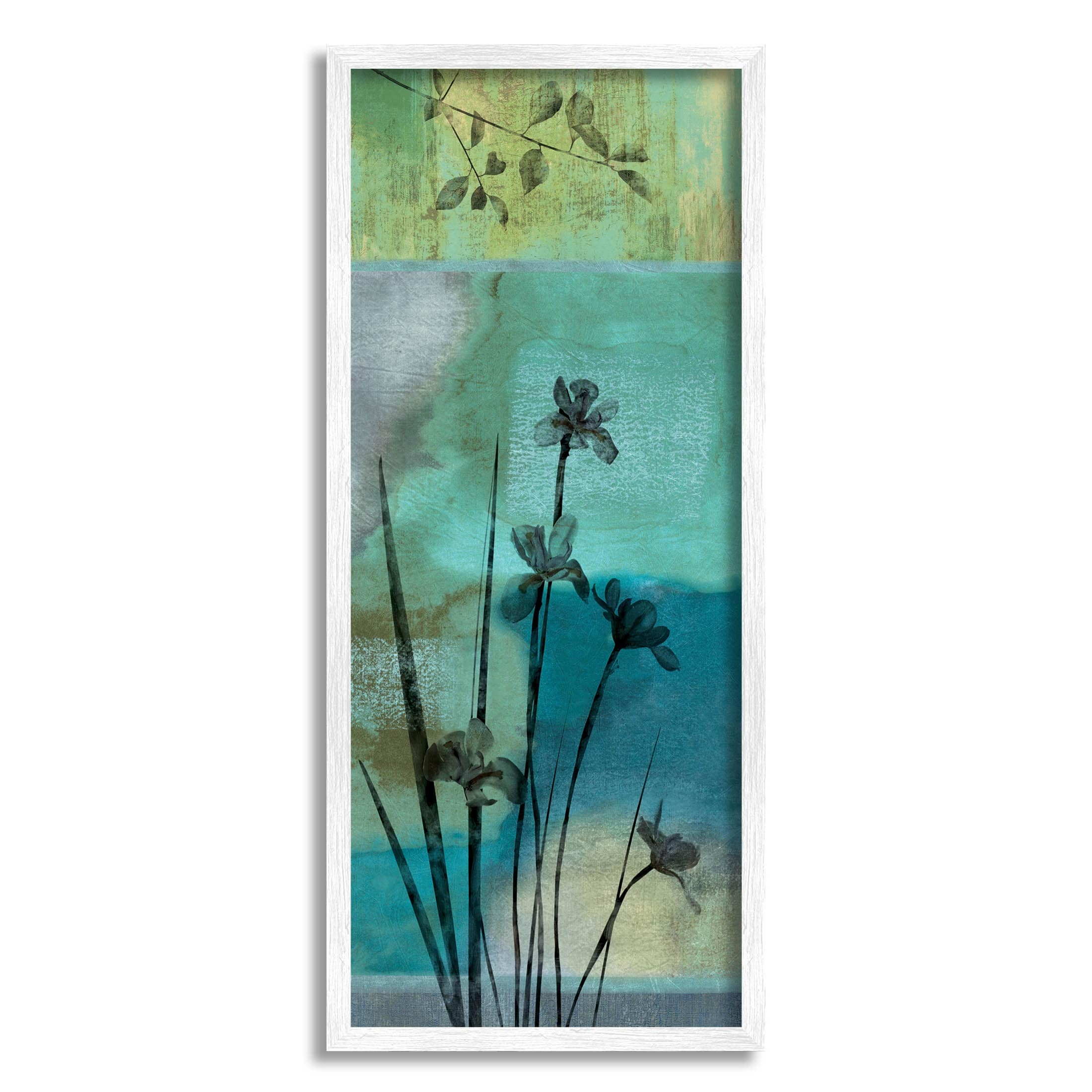 Stupell Industries Blooming Botanical Layered Silhouettes Framed Giclee Art  by Chris Donovan 37227620