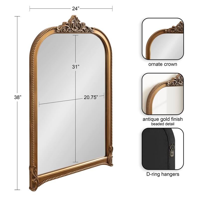 Kate and Laurel Hubanks Arched Wall Mirror