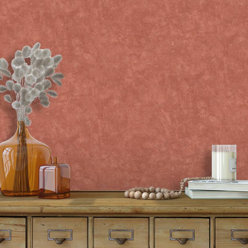 Veer Decor Faux Waxed Texture Wallpaper