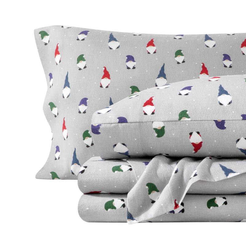 Bare Home Cotton Flannel Sheet Set - Velvety Soft Heavyweight