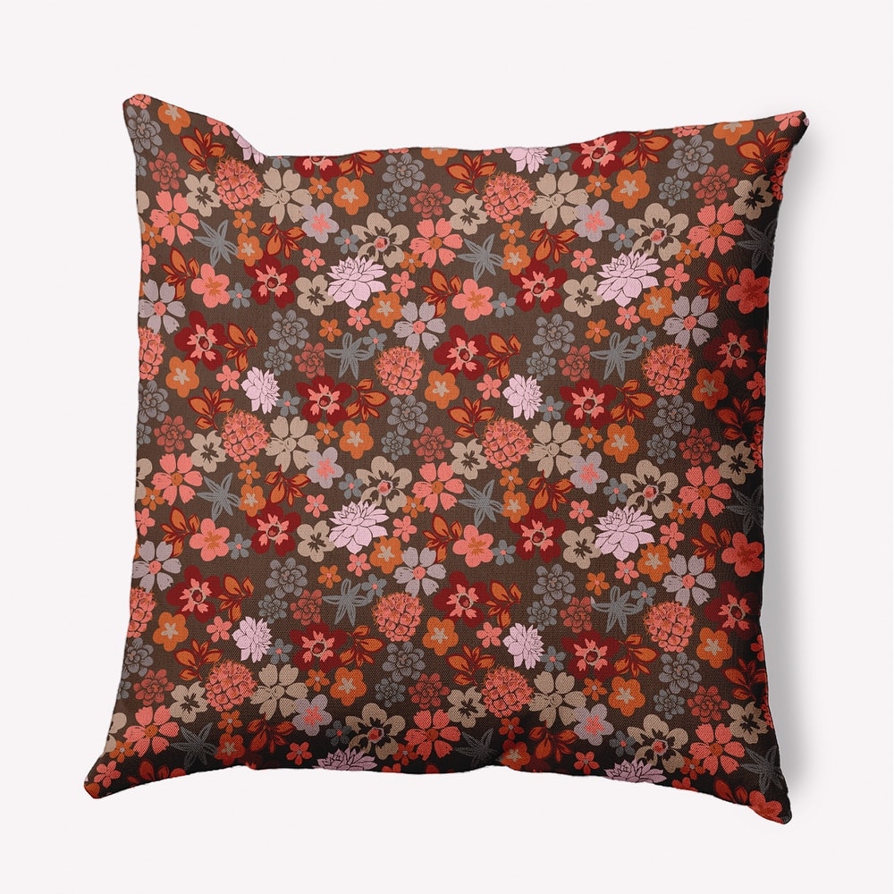 Succulent Garden Accent Pillow