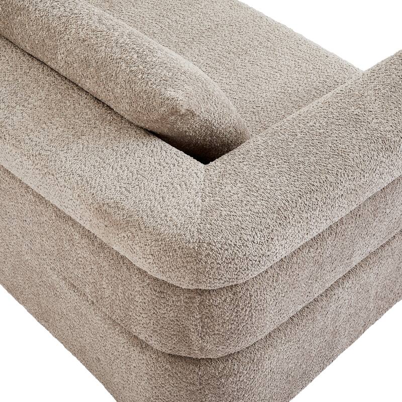 Christopher Knight Home - Compressed Modern L-Shape Upholstered Modular Sectional Sofa