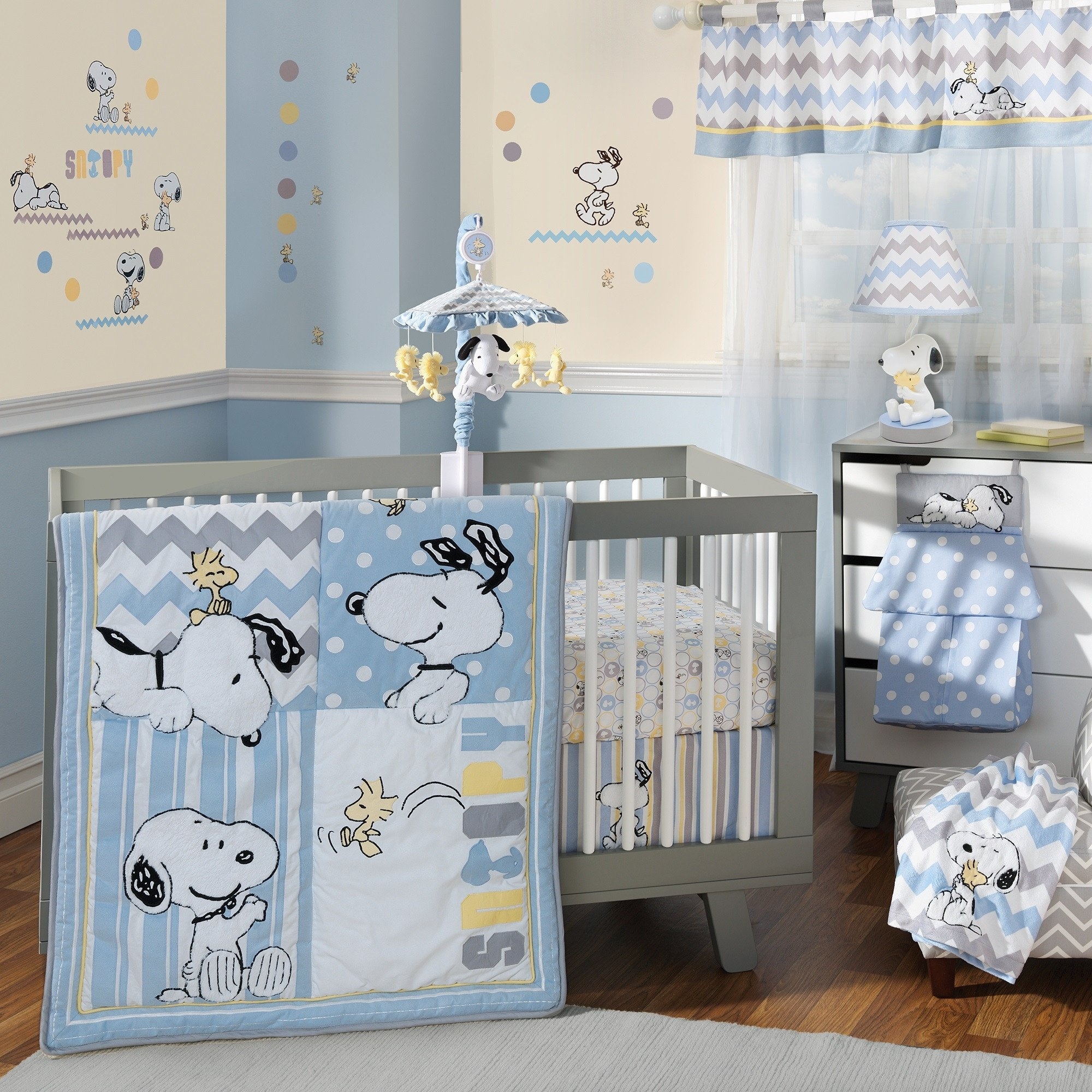 Puppy crib bedding sale