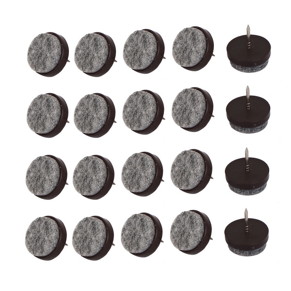 Table Legs Floor Protector Felt Furniture Feet Nails Coffee Table Legs Floor Protector Felt Furniture Feet Nails Coffee Color 22mm Dia 20pcs