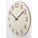 preview thumbnail 10 of 24, Infinity Instruments Vogue 12-inch Round Wall Clock - 12 x 1.25 x 12