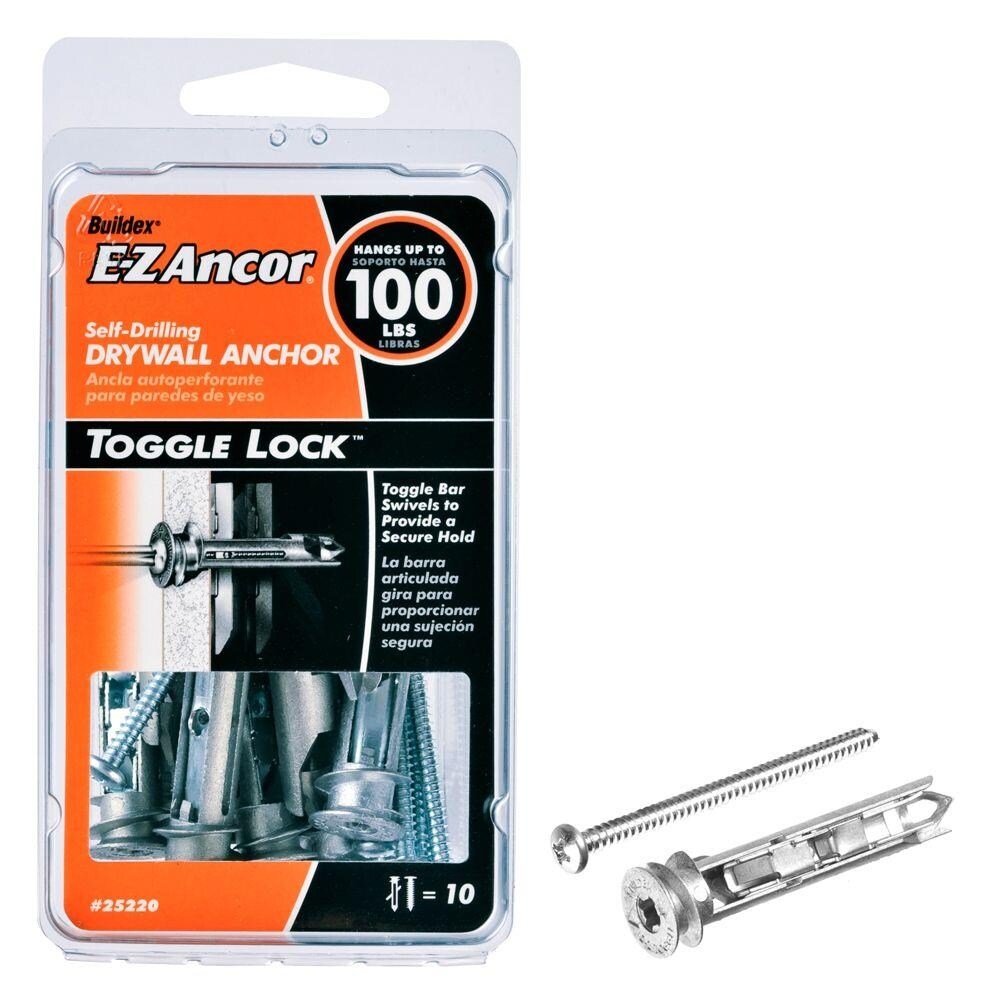 Shop E Z Ancor 25220 Toggle Lock Self Drilling Drywall Anchors