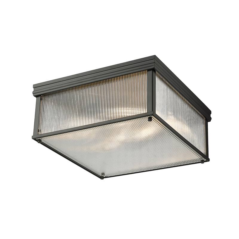 Z-Lite 7504FS18 Carnaby 4 Light 18" Wide Flush Mount Ceiling Fixture
