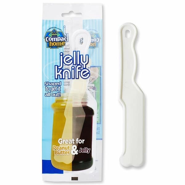 Compac Jelly Jar Spreader Spatula Knife for Peanut Butter and Jelly - Bed  Bath & Beyond - 31631187