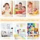 preview thumbnail 4 of 9, Costway Kids Wooden Table & 2 Chairs Set Children Play Activity Table - See details