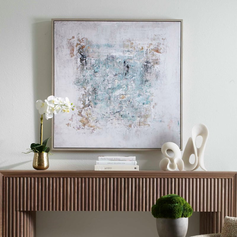 Uttermost Find Me Here Abstract Framed Canvas Art