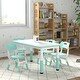 preview thumbnail 13 of 12, Toddler Table and Chair Set with Adjustable Height, 5-Piece Snack and Play Furniture for Ages 1.5-5