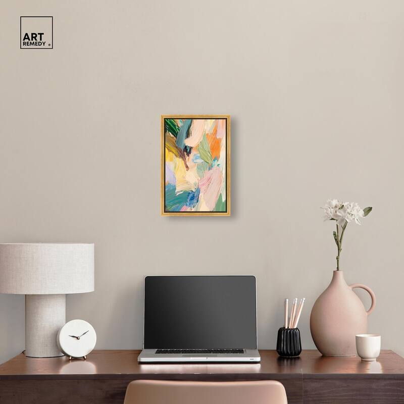 Chromatic Surge I Canvas by Art Remedy
