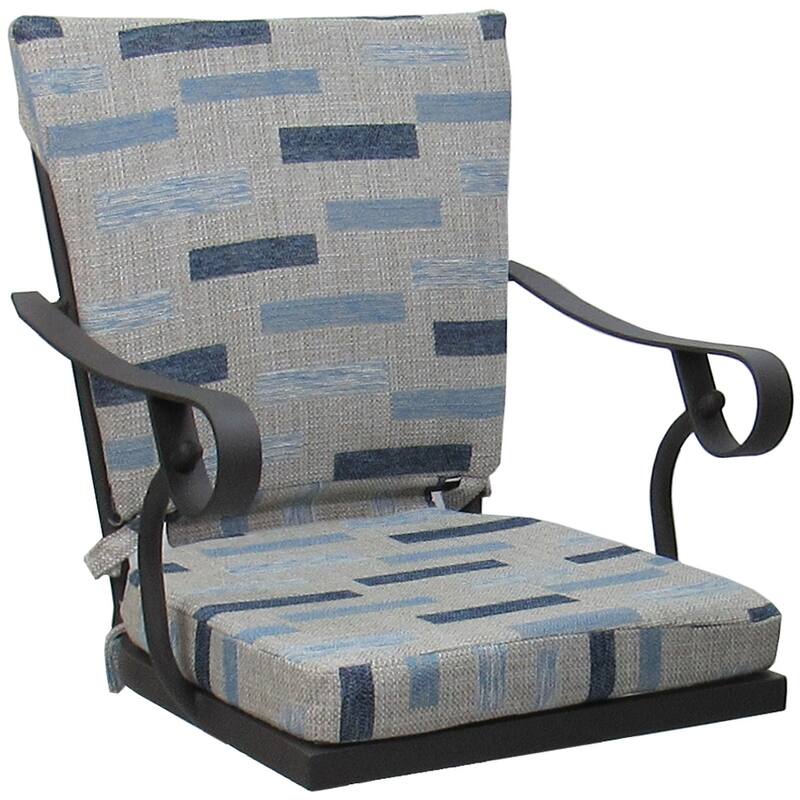 Outdoor or Indoor Patio Swivel Dining Chair - Jamey