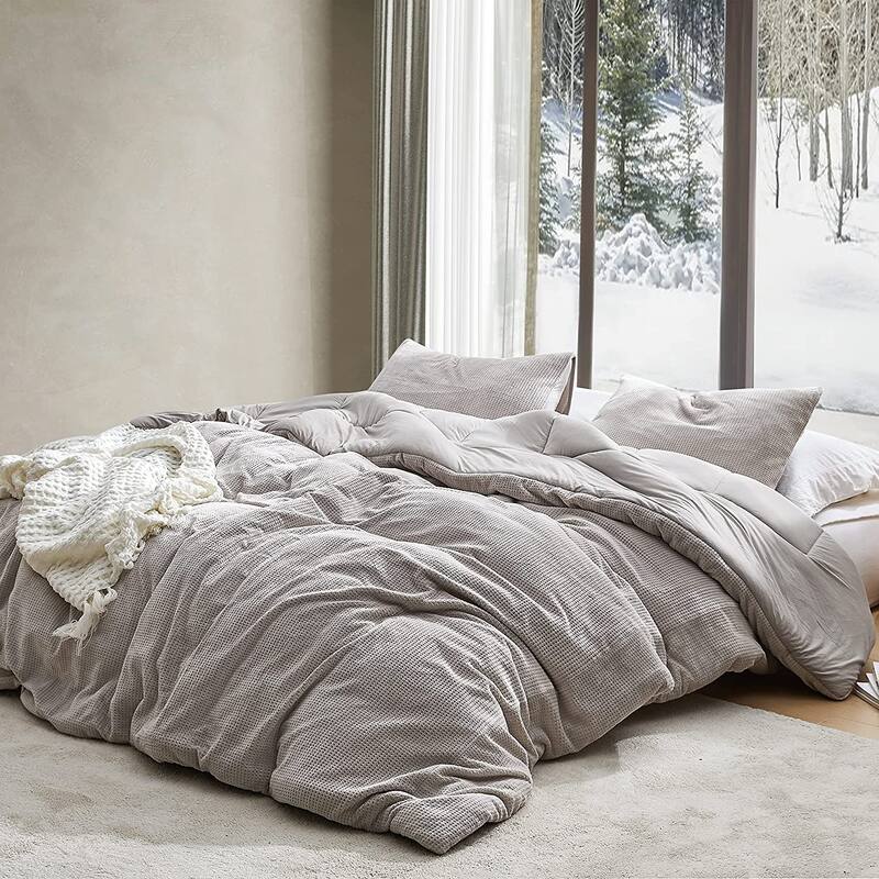 Coma-holic - Coma Inducer® (with Butter) Oversized Comforter - Warming Taupe - Oversized Queen
