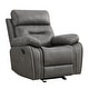 preview thumbnail 56 of 60, Lauren Manual Recliner Glider Rocker Chair for Living Room