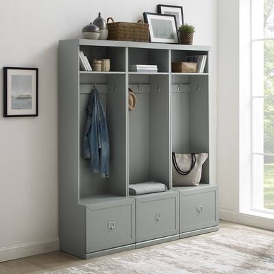 Crosley Harper 3Pc Entryway Set - 16.38"x66"x74"