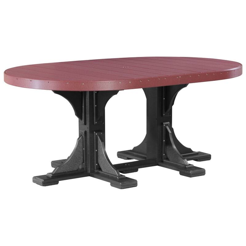 Poly Lumber Oval Table