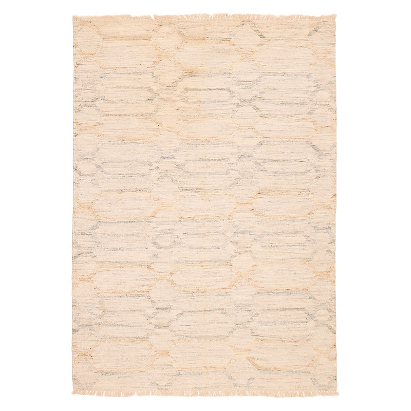Ankara FW Ivory Kilim 5'2" x 7'4" - 5'2 x 7'4 - Ivory - 5'2 x 7'4