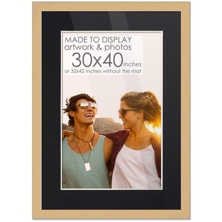 30X40 Frame Black 1 Pack, Classic 30X40 Picture Frame Display