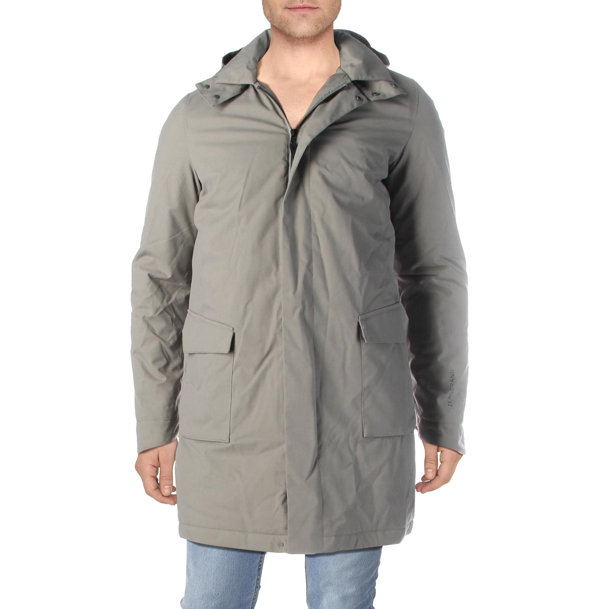 Zerogrand trench coat clearance