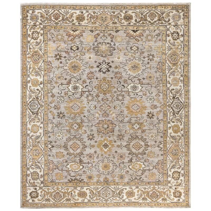 Serapi One-of-a-Kind Hand-Knotted Area Rug - Gray - 7' 10" x 9' 9"