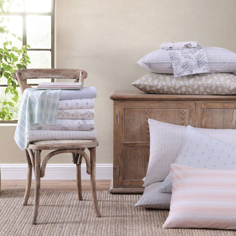 Tommy Bahama Cotton Printed Sheet Sets and Pillowcase Pairs