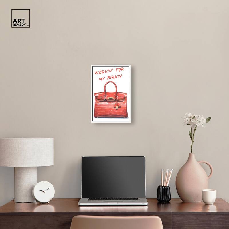 Doll Memories - Red Dream Canvas by Art Remedy