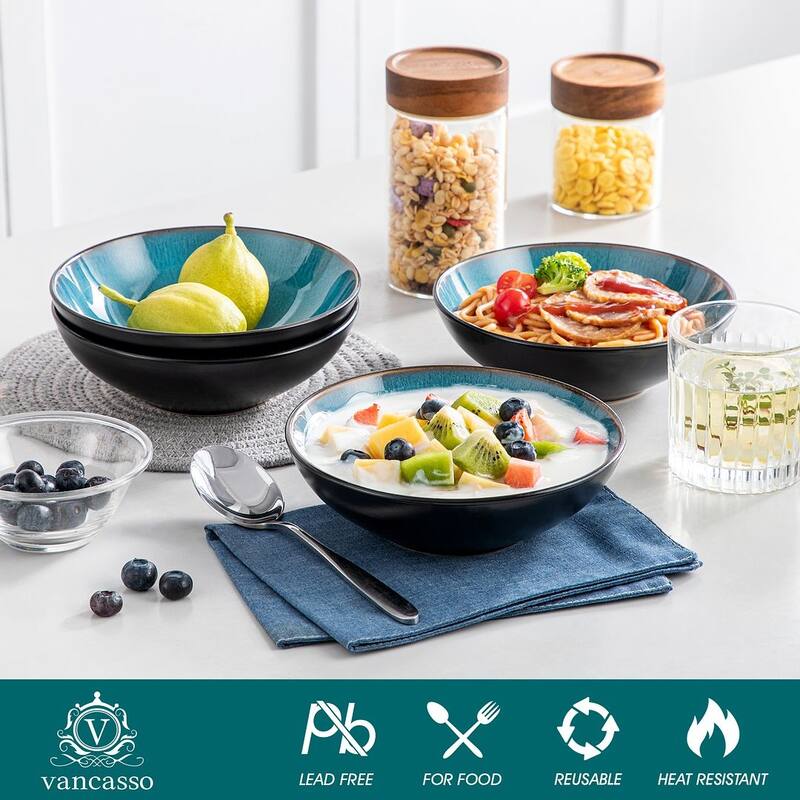 vancasso BUBBLE Stoneware Dinnerware Set