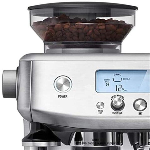 Breville the Barista Pro BES878 Automatic Espresso Machine - Bed