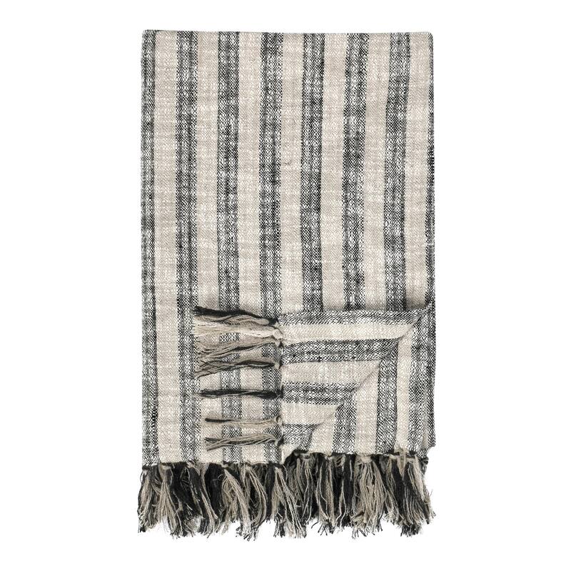Villa by Classic Home Linna 100% Cotton 50x70 Throw Blanket Blanket