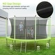 preview thumbnail 7 of 5, Trampolines with Safty Enclosure Recreational Trampolines
