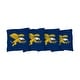 preview thumbnail 1 of 1, Canisius College Golden Griffins Navy Blue Cornhole Bags All-Weather Resin Filled