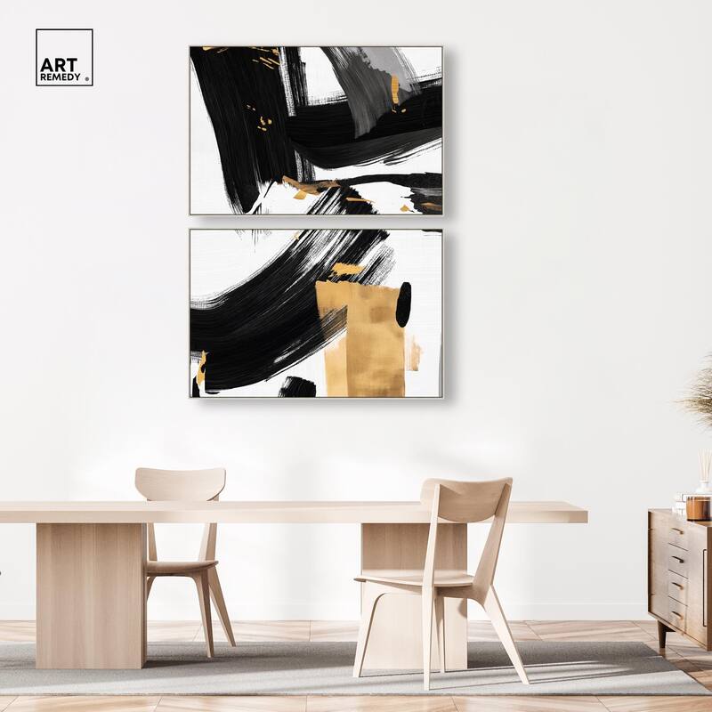 Refined Simplicity Canvas Set of 2 by Art Remedy