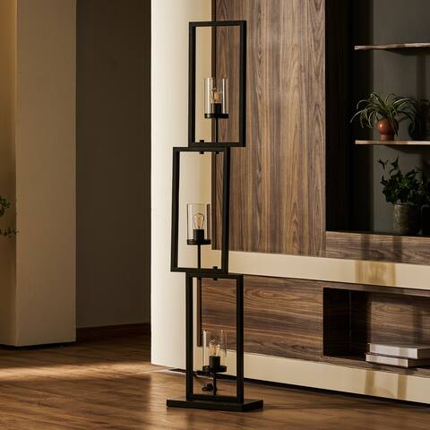 CO-Z 64-In Novelty 3-light Standing Floor Lamp - Bronze