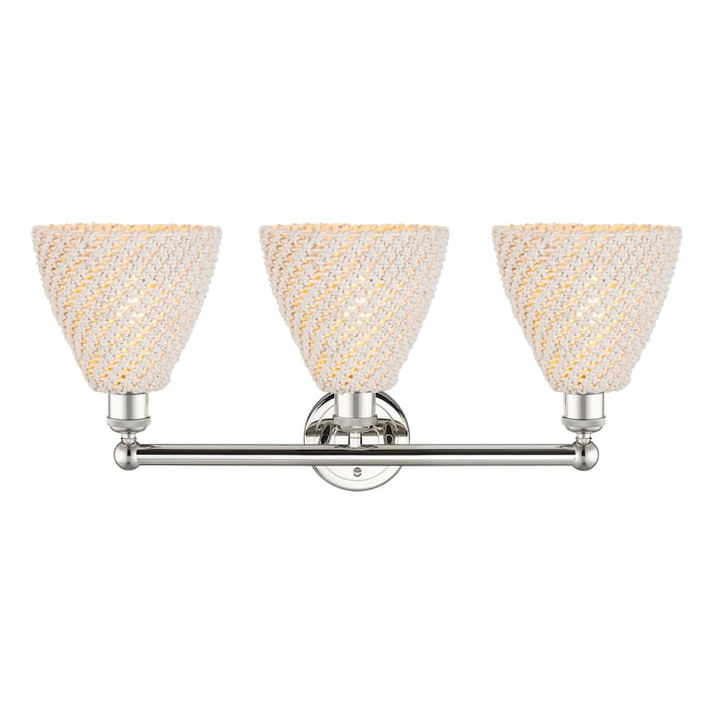 Innovations Lighting Endless Possibilities Edison - Bristol Natural - 3 Light 26" Bath Vanity Light