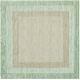 preview thumbnail 10 of 38, SAFAVIEH Handmade Impressions Skyla Modern Wool Rug 6' Square - Green/Beige - Square