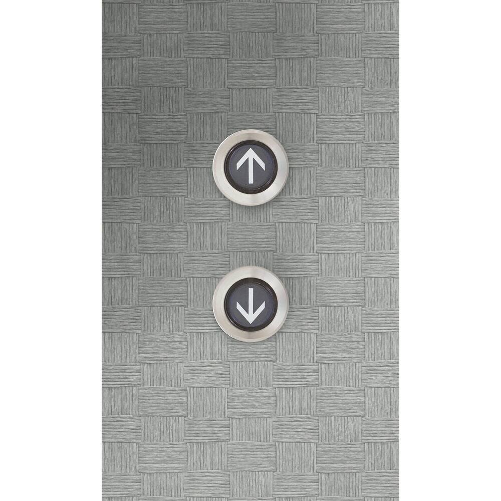 Seabrook Designs Seagrass Weave Embossed Vinyl Unpasted Wallpaper