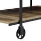 preview thumbnail 20 of 31, Hyssop Farmhouse 47-inch Steel 1-Shelf Coffee Table by Furniture of America
