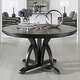 preview thumbnail 1 of 4, Uttermost Maiva 56 Inch Wide Mango Wood Dining Table by Matthew Weathered Black